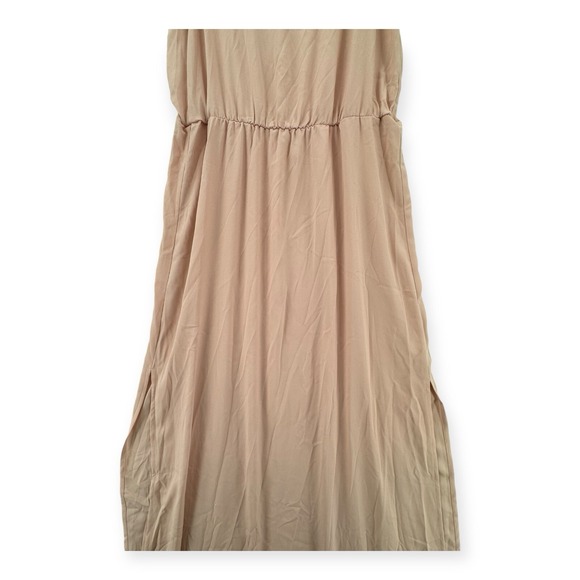 NWT H&M Maxi Dress Womens Size 6 Sleeveless Tank Elastic Waist Scoop Neck Flowy - Picture 6 of 11